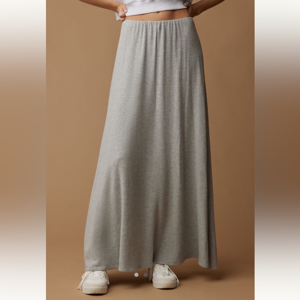 Anthropologie Donni Simple Sweater Maxi Skirt